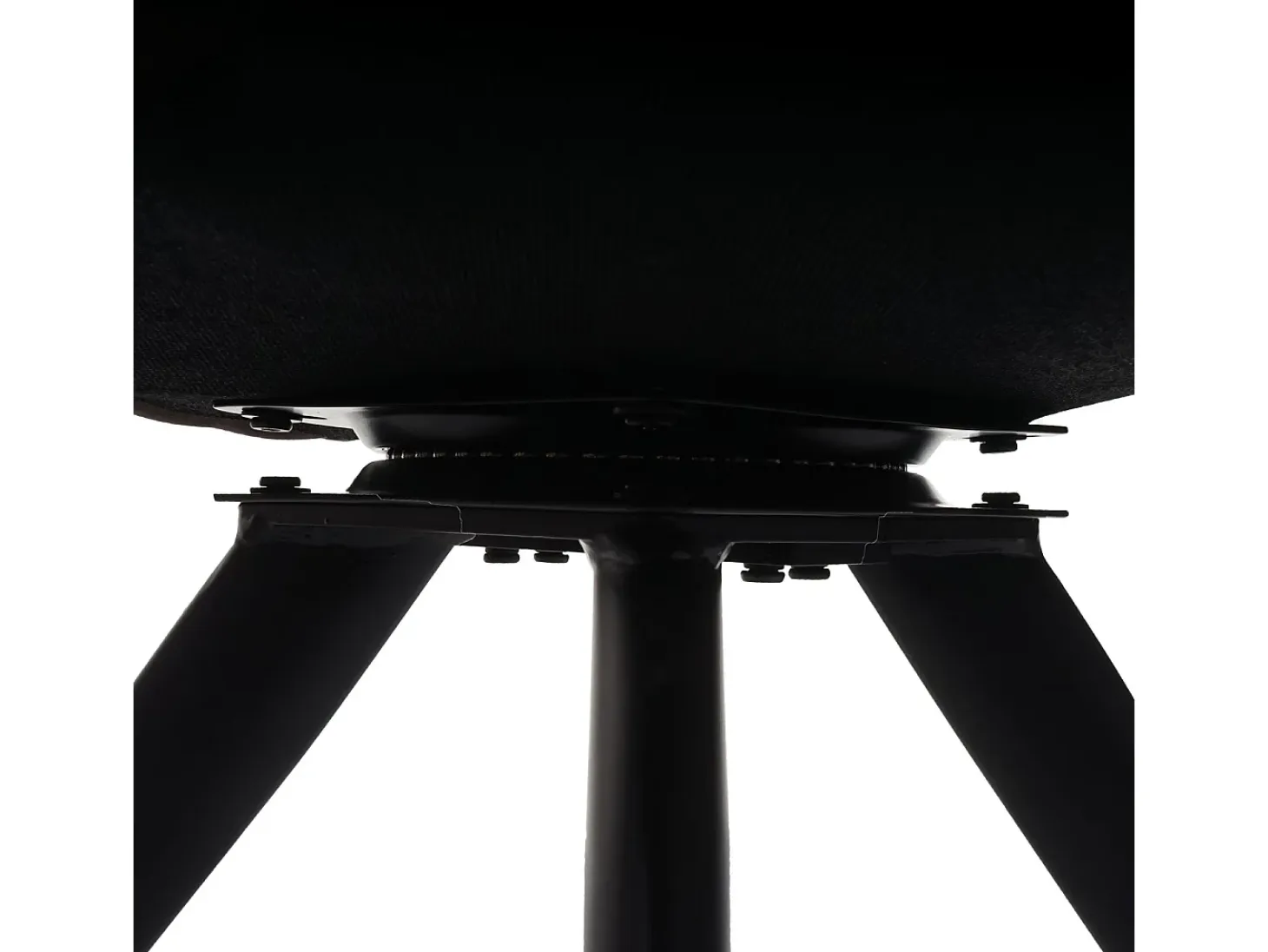 Silla de comedor MCW-G66, marrón-marrón oscuro