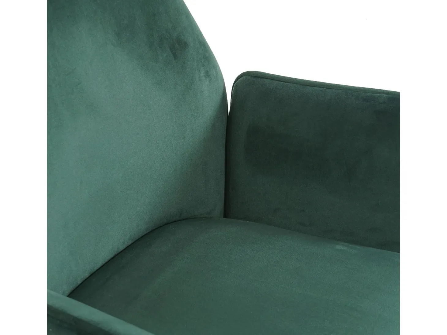 Silla de comedor MCW-G67, verde, acero inoxidable