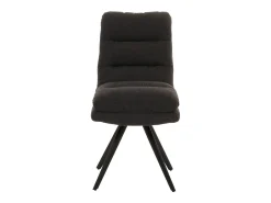 Silla de comedor MCW-G66 Bouclé (juego de 6), gris oscuro