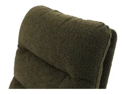 Silla de comedor MCW-G66 Bouclé (juego de 6), verde
