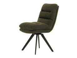 Silla de comedor MCW-G66 Bouclé, verde