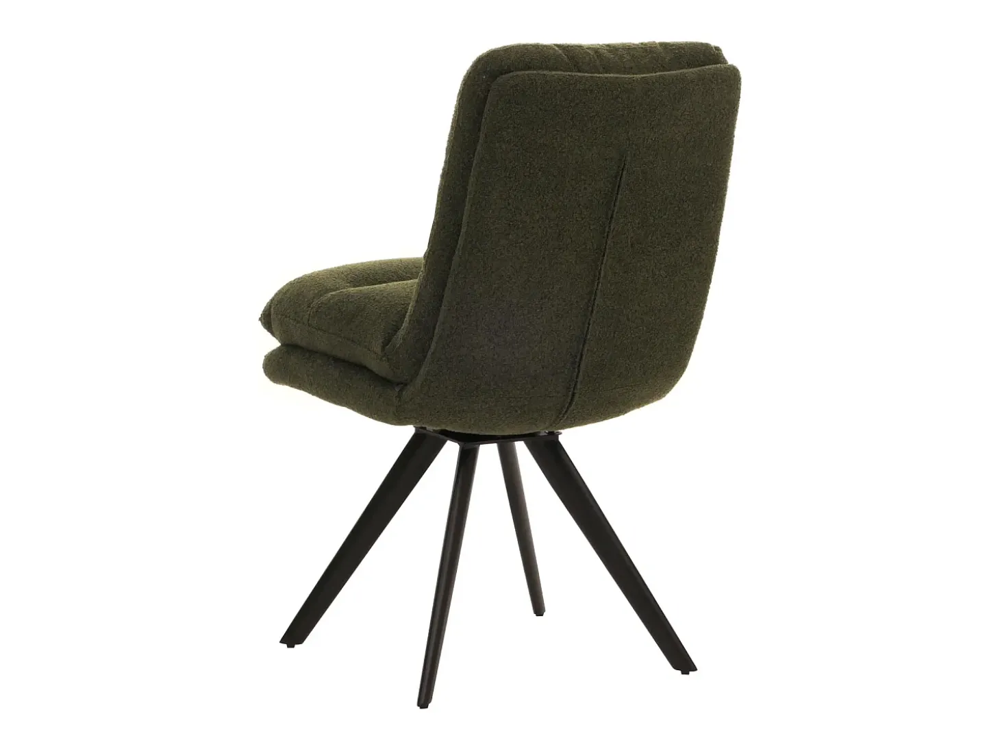 Silla de comedor MCW-G66 Bouclé, verde