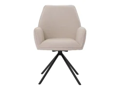Silla de comedor MCW-G67 Bouclé, crema