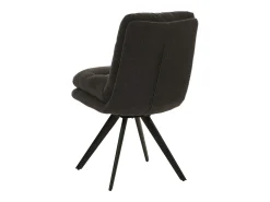 Silla de comedor MCW-G66 Bouclé, gris oscuro