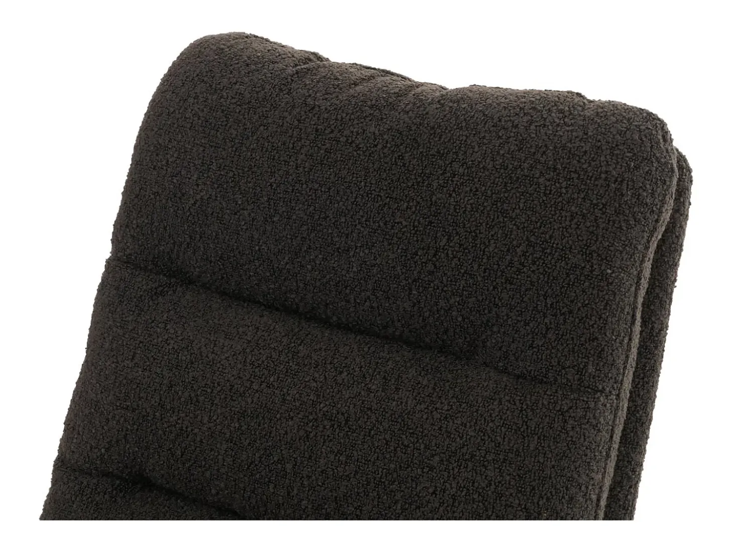 Silla de comedor MCW-G66 Bouclé, gris oscuro