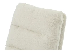 Silla de comedor MCW-G66 Bouclé, blanco crema