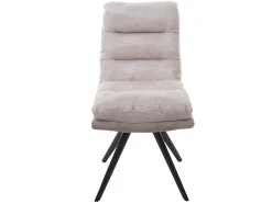 Silla de comedor MCW-G66 (juego de 6), crema