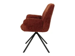 Silla de comedor MCW-G67 (juego de 6), rojo óxido
