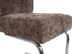 Silla de comedor MCW-G56 (juego de 2), marrón