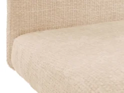 Silla de comedor MCW-G55 (set de 2), crema