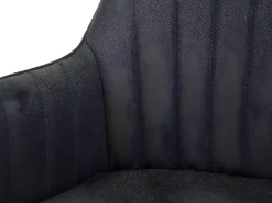 Silla de comedor MCW-H73, gris oscuro