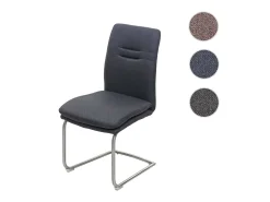 Silla de comedor MCW-H70, gris oscuro