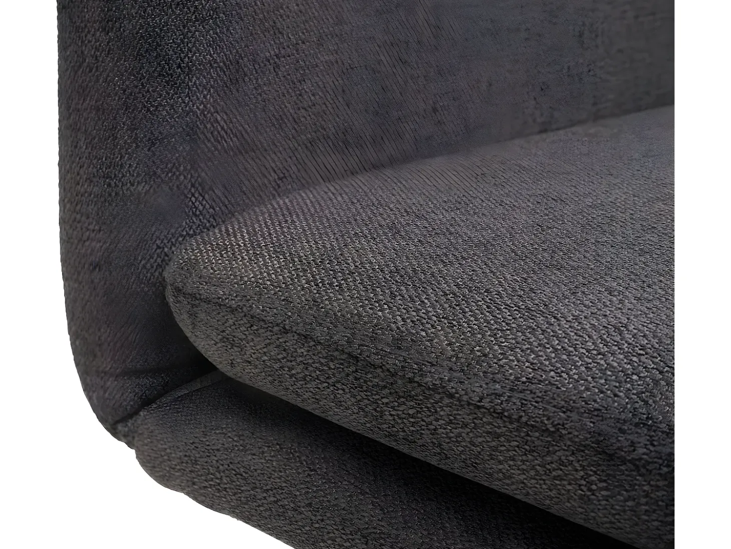 Silla de comedor MCW-H70, gris-marrón