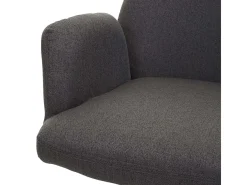 Silla de comedor MCW-H71, gris-marrón