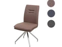 Silla de comedor MCW-H70, marrón