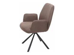 Silla de comedor MCW-H71 (juego de 6), marrón