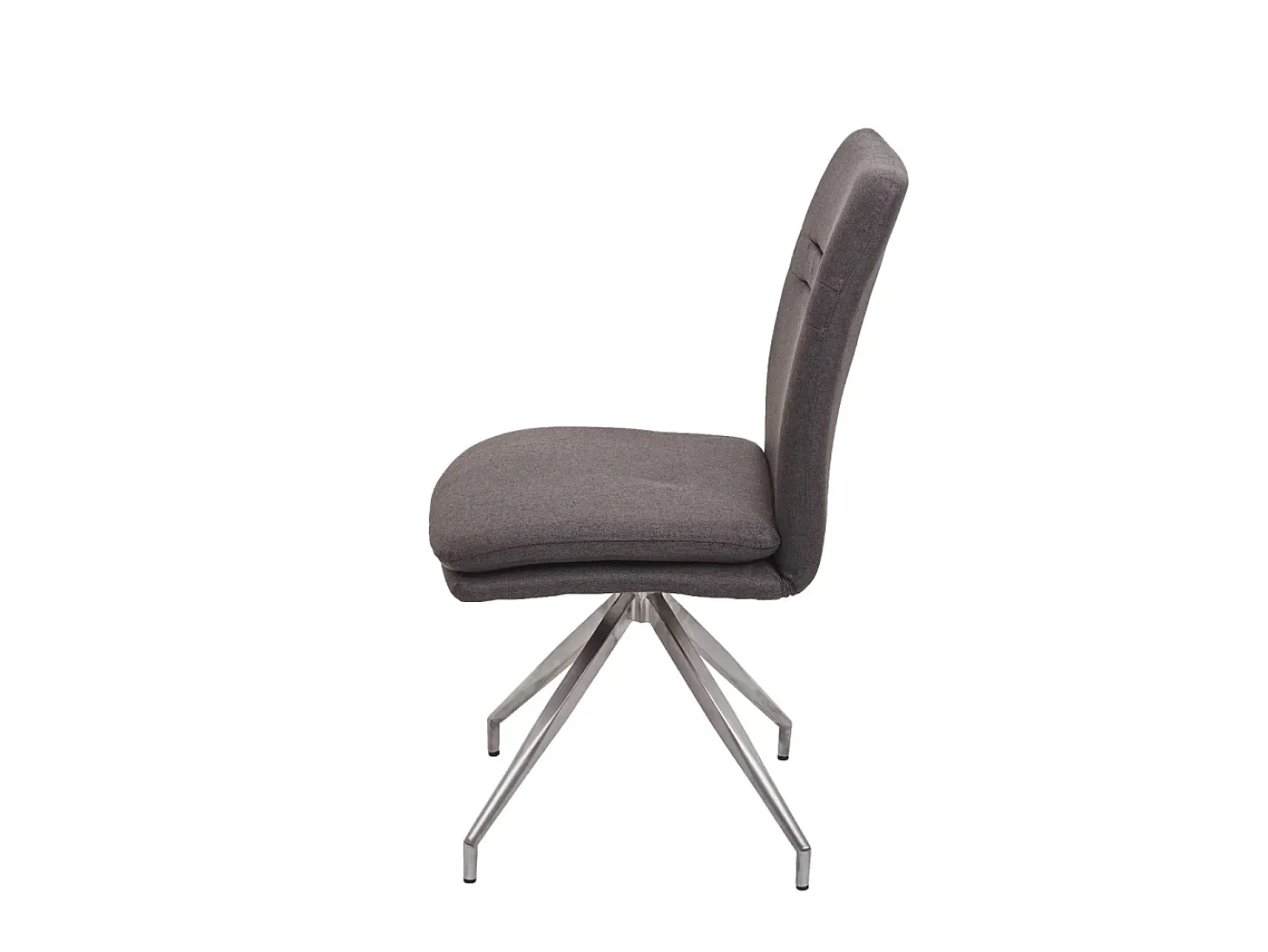 Silla de comedor MCW-H70 (juego de 6), gris-marrón
