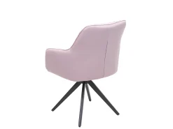 Silla de comedor MCW-H73 (juego de 6), rosa