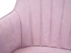 Silla de comedor MCW-H73 (juego de 6), rosa