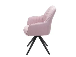 Silla de comedor MCW-H73 (juego de 6), rosa