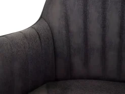 Silla de comedor MCW-H73 (juego de 6), gris-marrón
