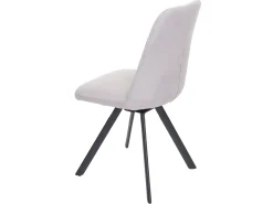 Silla de comedor MCW-J69 (set de 2), crema-beige