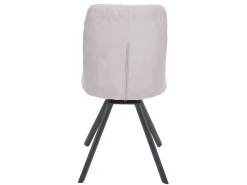Silla de comedor MCW-J69 (set de 2), crema-beige