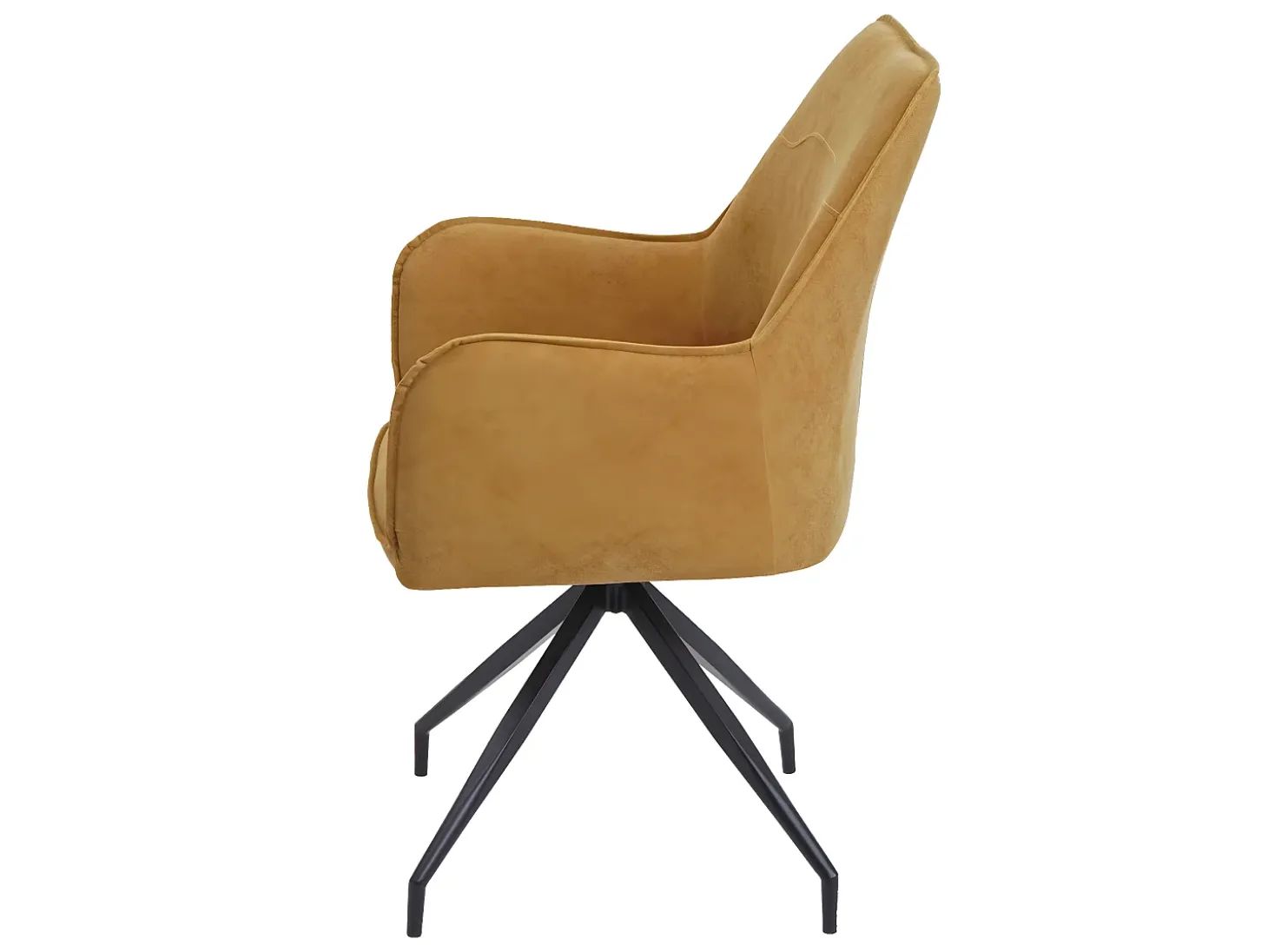 Silla de comedor MCW-K15, amarillo