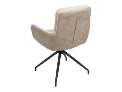 Silla de comedor MCW-K32, crema-beige