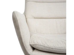 Silla de comedor MCW-K32, crema-beige