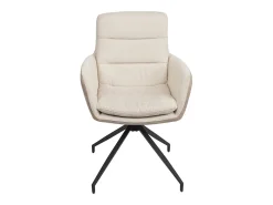 Silla de comedor MCW-K32, crema-beige