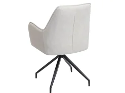 Silla de comedor MCW-K15, crema-beige
