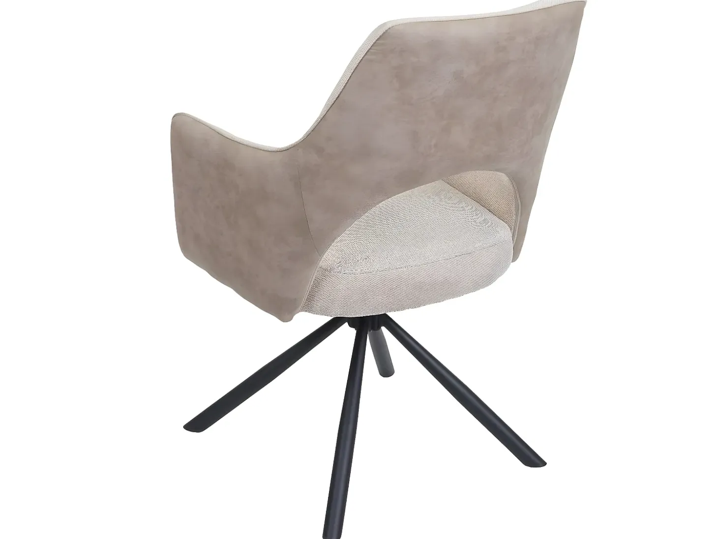 Silla de comedor MCW-K3, crema