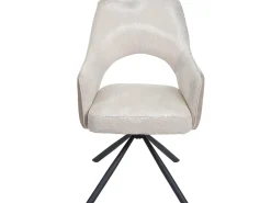 Silla de comedor MCW-K3, crema