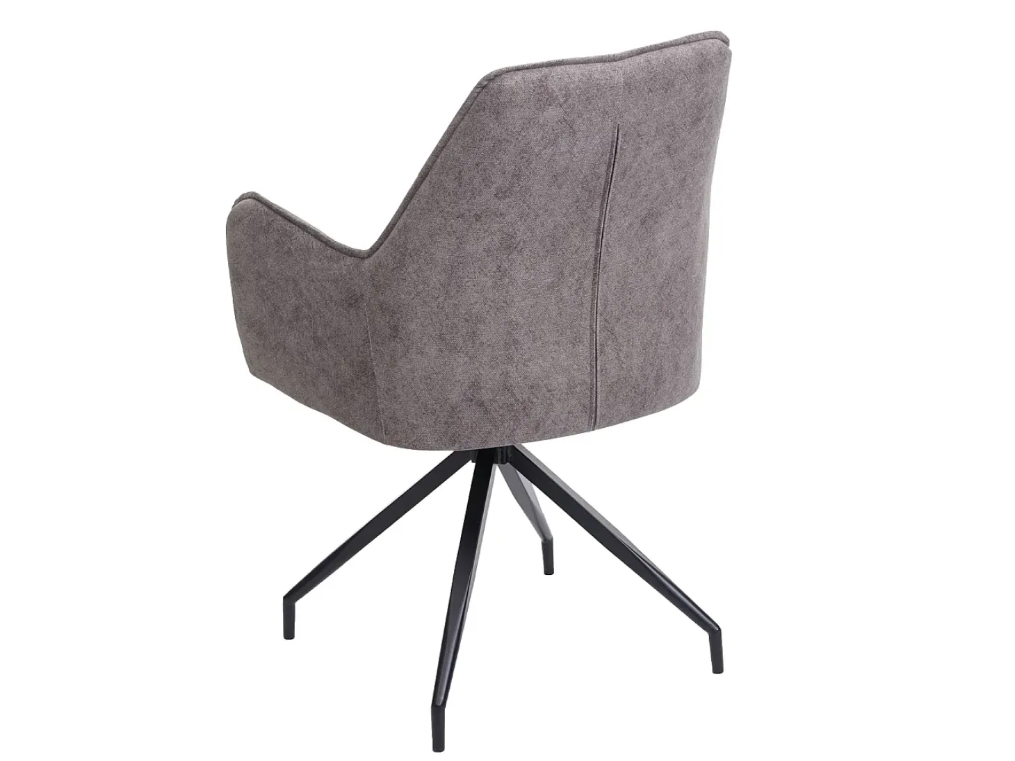 Silla de comedor MCW-K15, gris oscuro