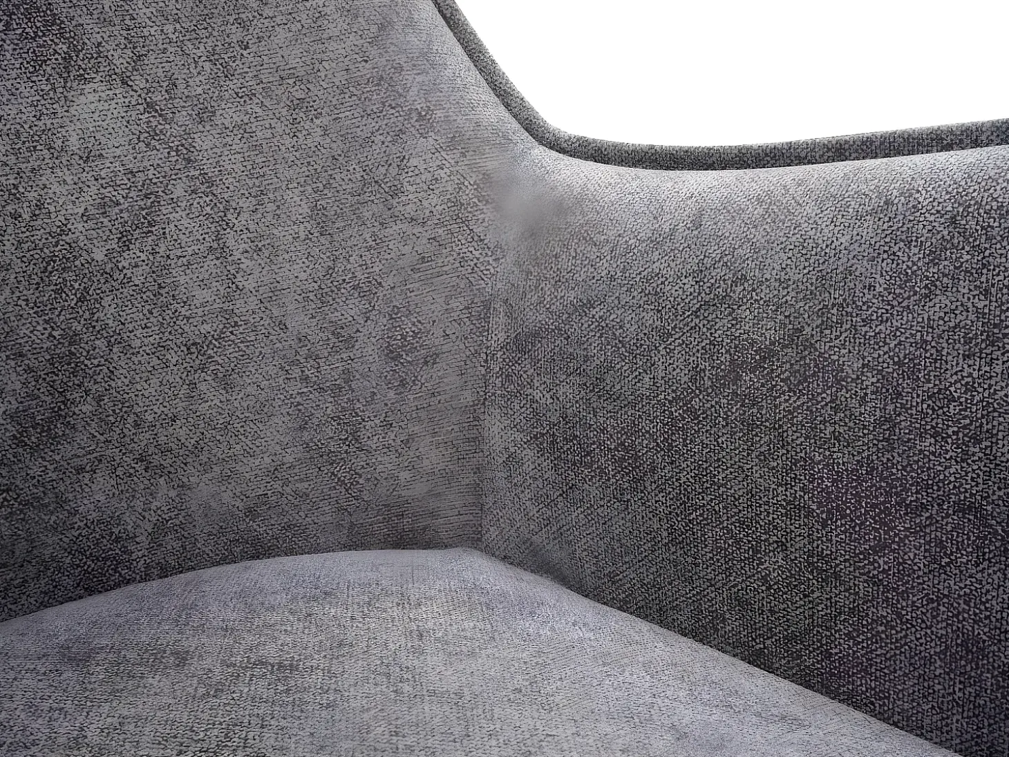Silla de comedor MCW-K15, gris oscuro