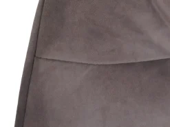 Silla de comedor MCW-K28, tela/textil marrón