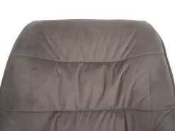 Silla de comedor MCW-K28, tela/textil marrón