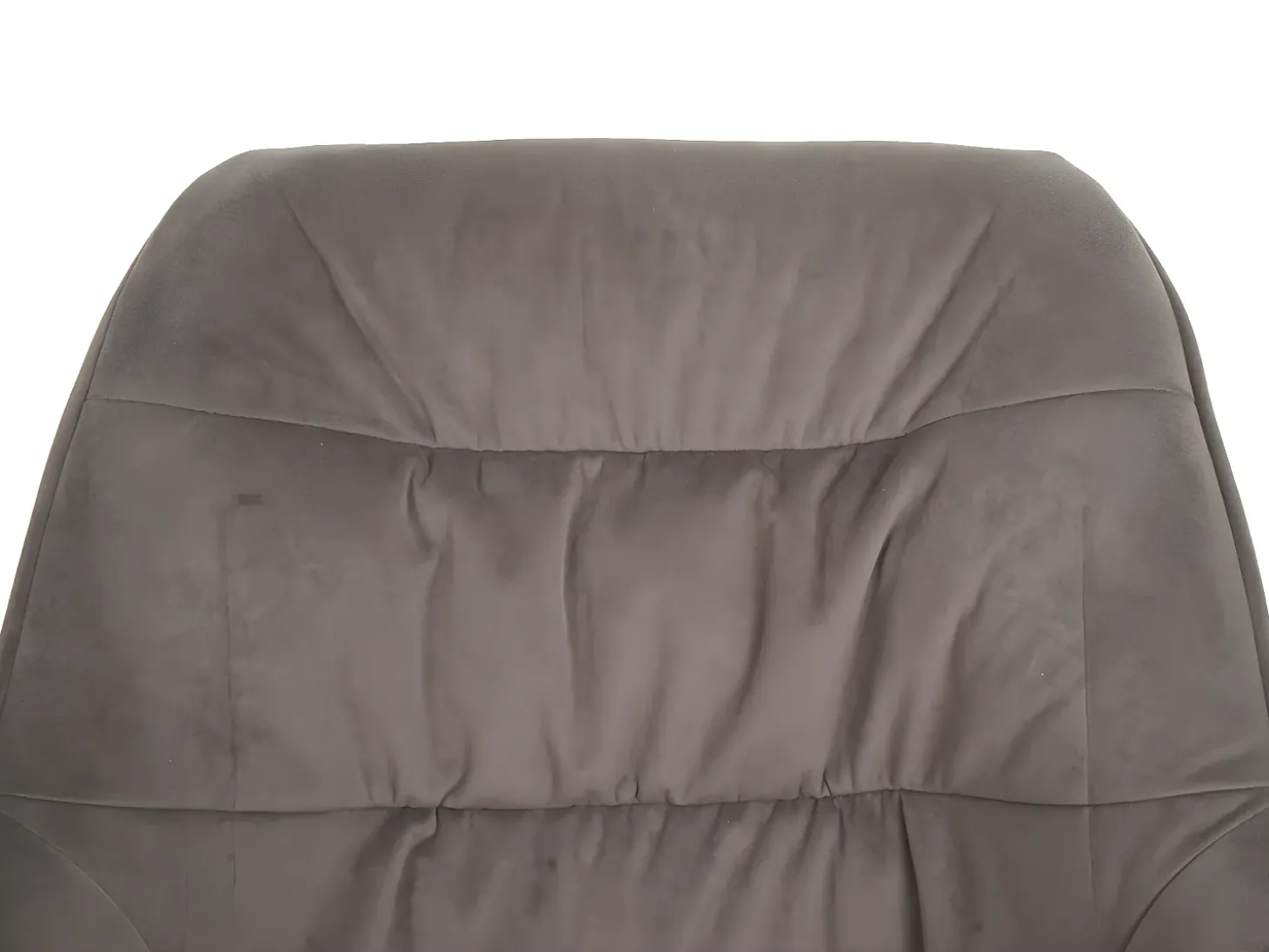 Silla de comedor MCW-K28, tela/textil marrón