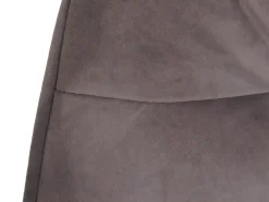 Silla de comedor MCW-K28 (juego de 6), tela/textil marrón