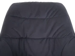 Silla de comedor MCW-K28 (juego de 6), tela/textil gris