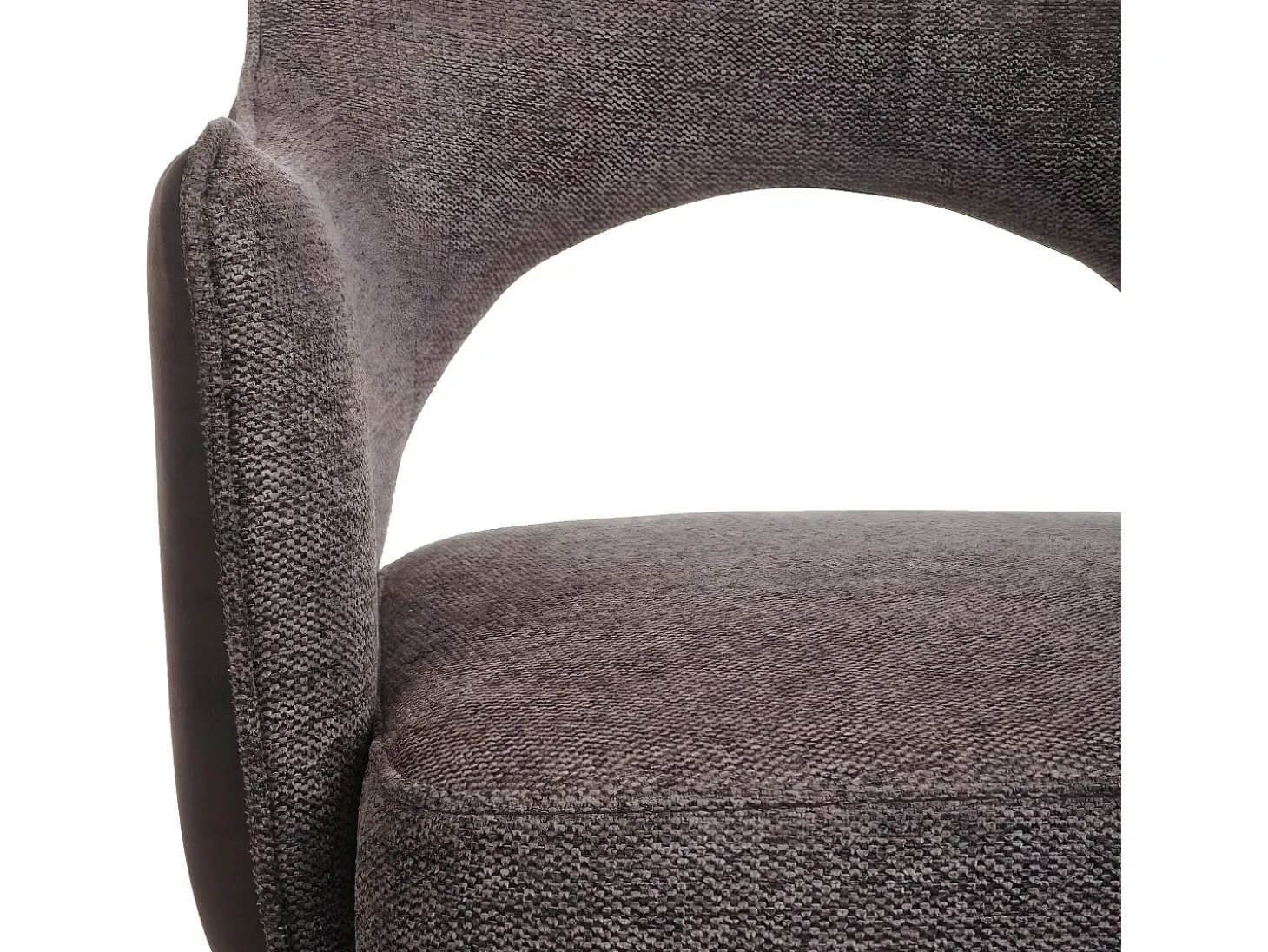 Silla de comedor MCW-K30 (juego de 6), marrón-marrón oscuro