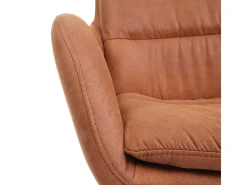 Silla de comedor MCW-K32 (juego de 6), aspecto ante marrón
