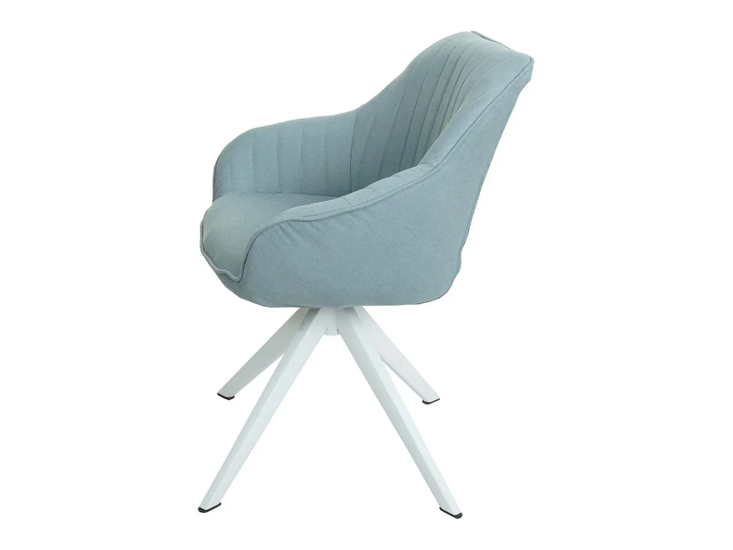 Silla de comedor MCW-K27 (juego de 6), verde menta