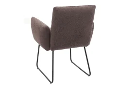 Silla de comedor MCW-K34 (juego de 6), marrón