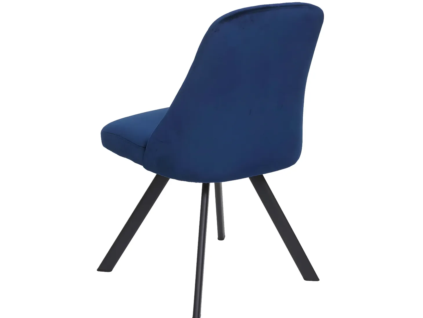Silla de comedor MCW-K25 (set de 2), azul