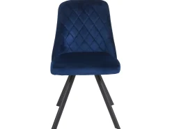 Silla de comedor MCW-K25 (set de 2), azul