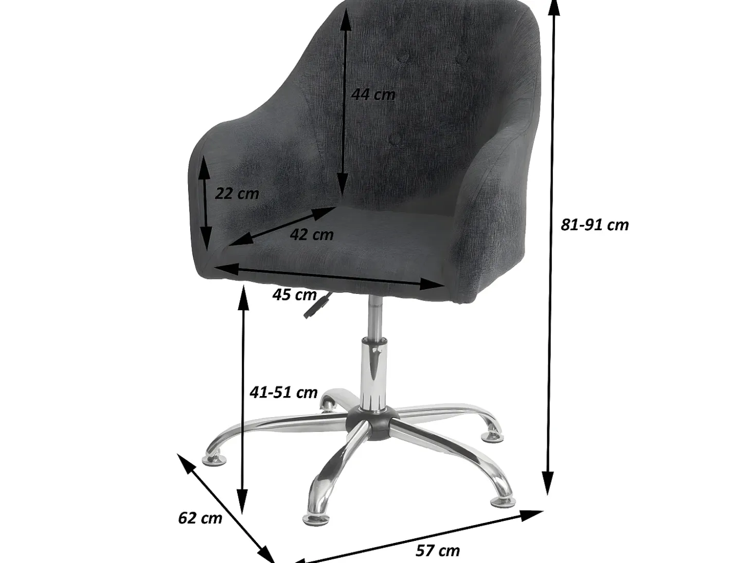 Silla de comedor MCW-L92, textil crema