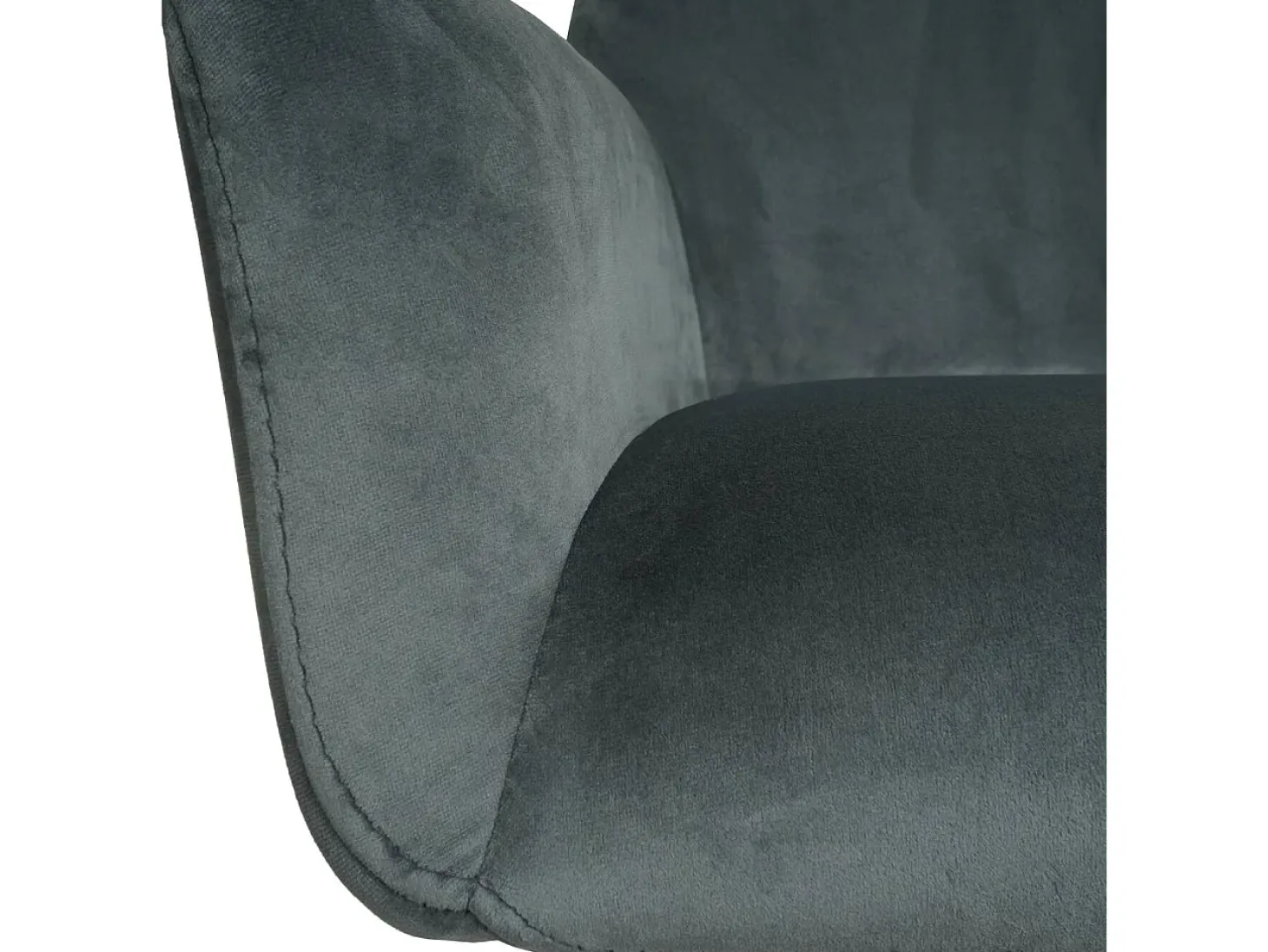 Silla de comedor MCW-L91 (juego de 6), gris oscuro