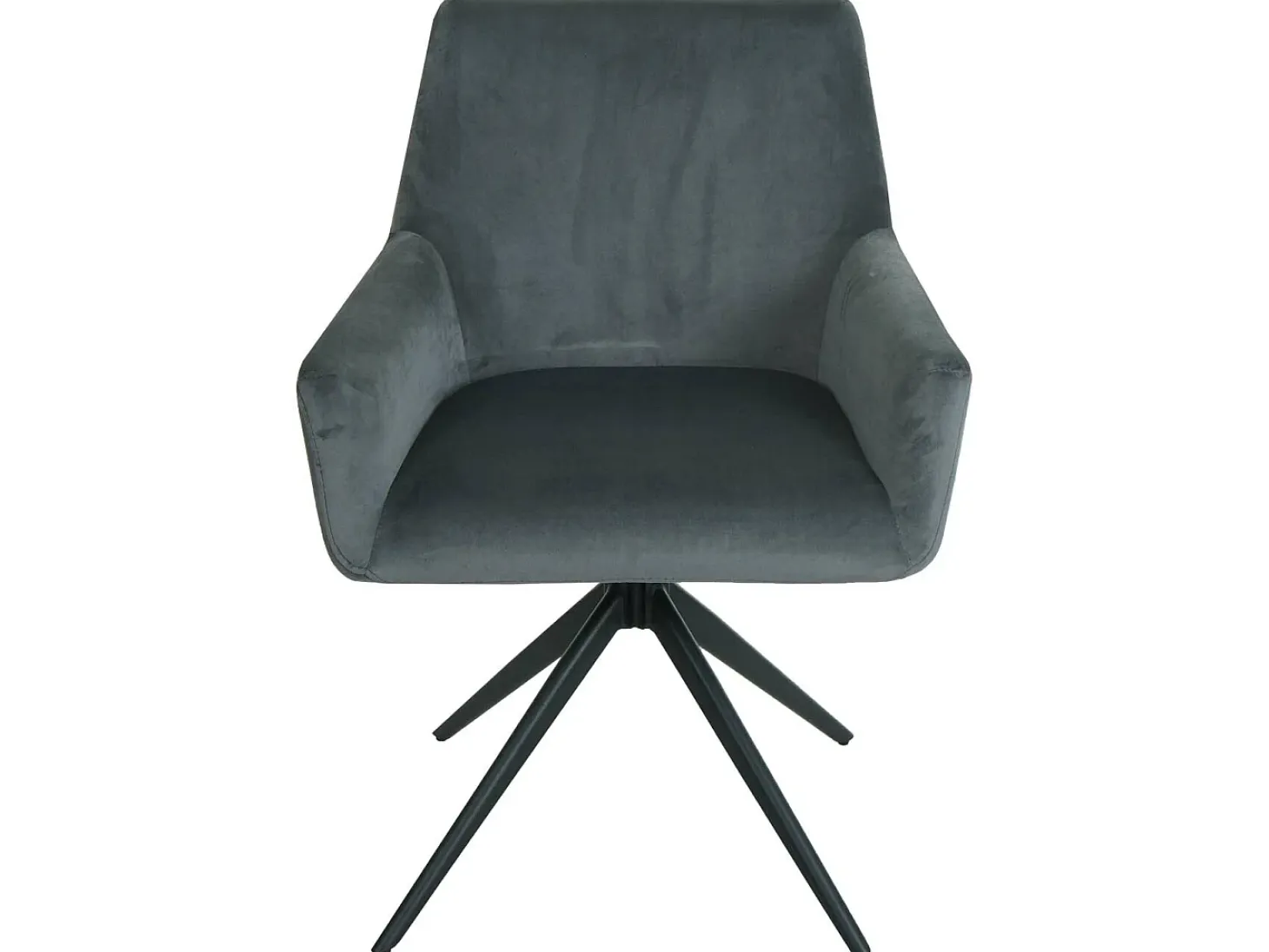 Silla de comedor MCW-L91 (juego de 6), gris oscuro